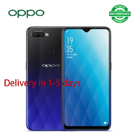 Refurbished OPPO F9 4GB+128GB 6.3 inches 16MP+16MP 3500mAh rear fingerprint scanner facial recognition dual-SIM smartphone