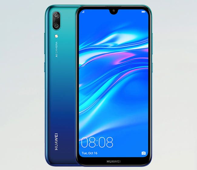 Huawei Y7 Pro  6.26" HD+ Display 4GB RAM + 128GB ROM  13MP+2MP Dual Camera  4000mAh Face Unlock -V Dual SIM 4G Smartphone  touchscreen  Long battery life smartphone Dual camera Smartphonephone