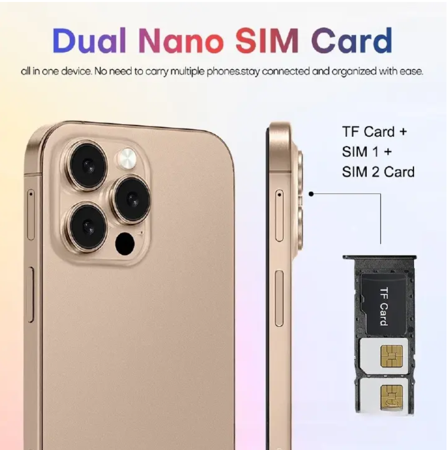 CALUS 16 Pro  Max Android 14 Smartphone 128GB ROM  + (4+4)  8GB RAM 6.6-inch IPS LCD Screen Display 5200mAh Battery Capacity OCTA-CORE Processor 26MP Dual main camera + 13MP Selfie Android Smartphone