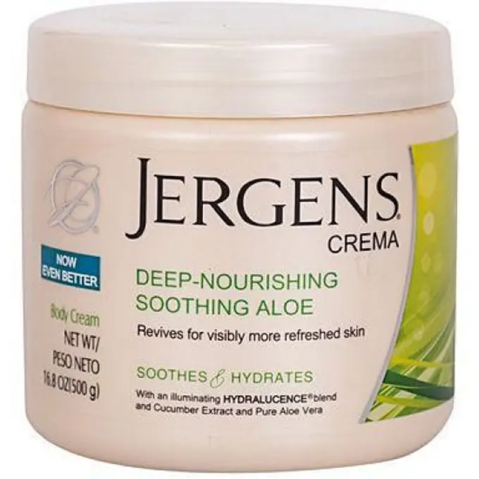 JERGENS DEEP NOURISHING SOOTHING ALOE CREAM 500G
