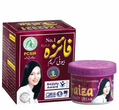 Faiza Beauty Cream Removes Pimples And Dark Spots On The Skin