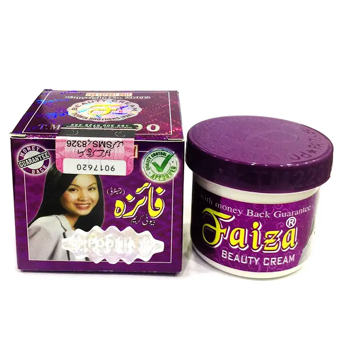Faiza Beauty Cream Removes Pimples And Dark Spots On The Skin
