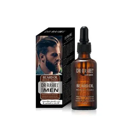 Dr. Rashel Beard Growth Oil With Argan Oil + Vitamin E For Men