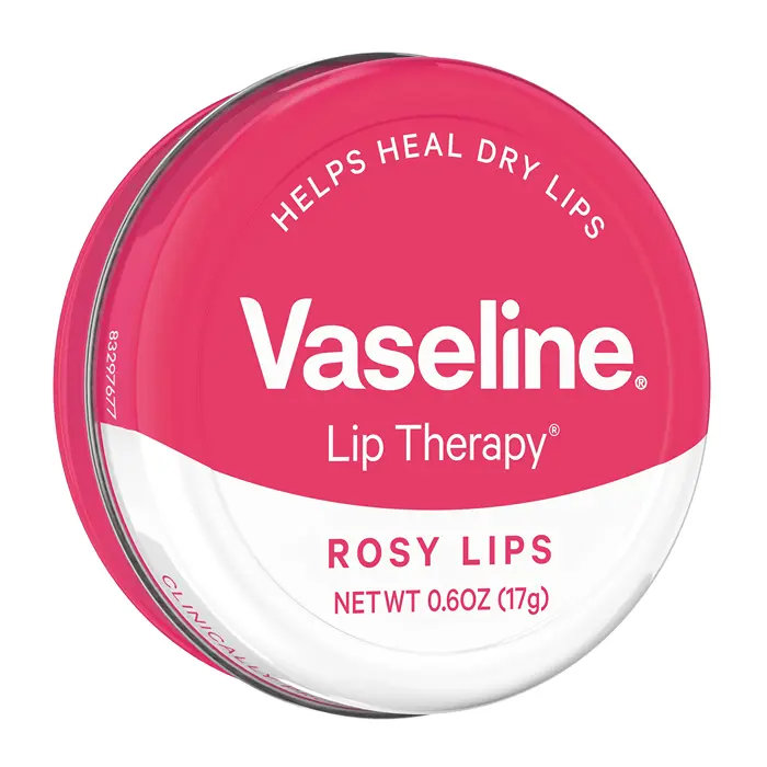 Vaseline Lip Therapy Lip Balm for Dry&Chapped Lips, Rosy Lips for Soft,Pink,Plumper&Naturally Healthy Lips
