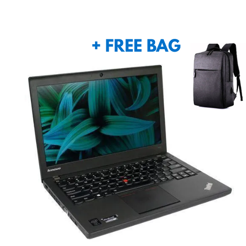 Lenovo ThinkPad X240 Laptop – Intel Core i5, 8GB RAM, 256GB SSD, 12.5” HD Display, Windows 11 Pro, Webcam, WiFi, USB 3.0 – Reliable Business Notebook