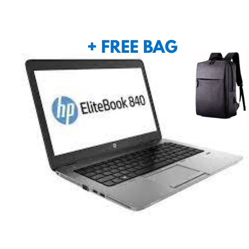 HP EliteBook 840 G1 Laptop | Core i5 | 8GB RAM | 256GB SSD | 14" HD Screen | Windows 10 Pro | Webcam | Bluetooth | Slim & Lightweight Business Laptop