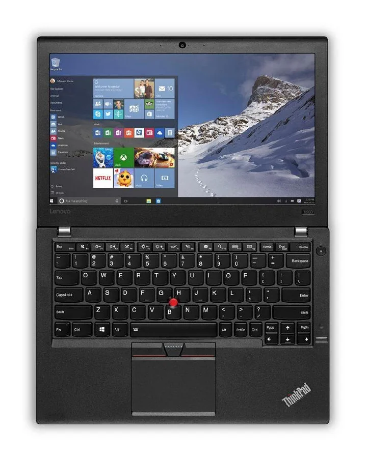Lenovo ThinkPad X260 Intel Core i7 8GB RAM 256GB SSD, 12.5 Inches display, 2.5GHz 6th generation Ex-UK Laptop