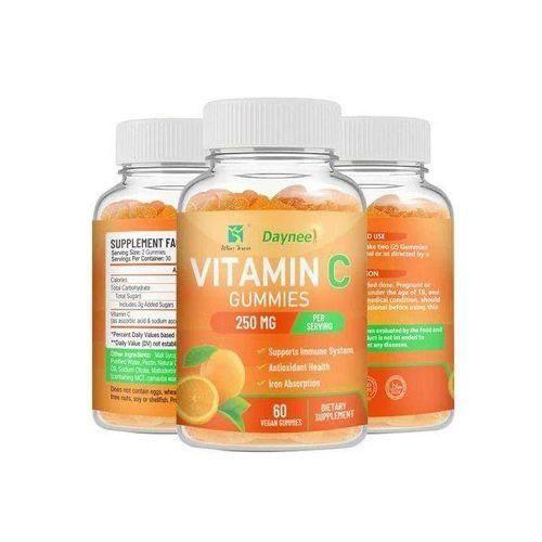 Daynee Vitamin C chewable gummies (250mg) 60s boost immunity