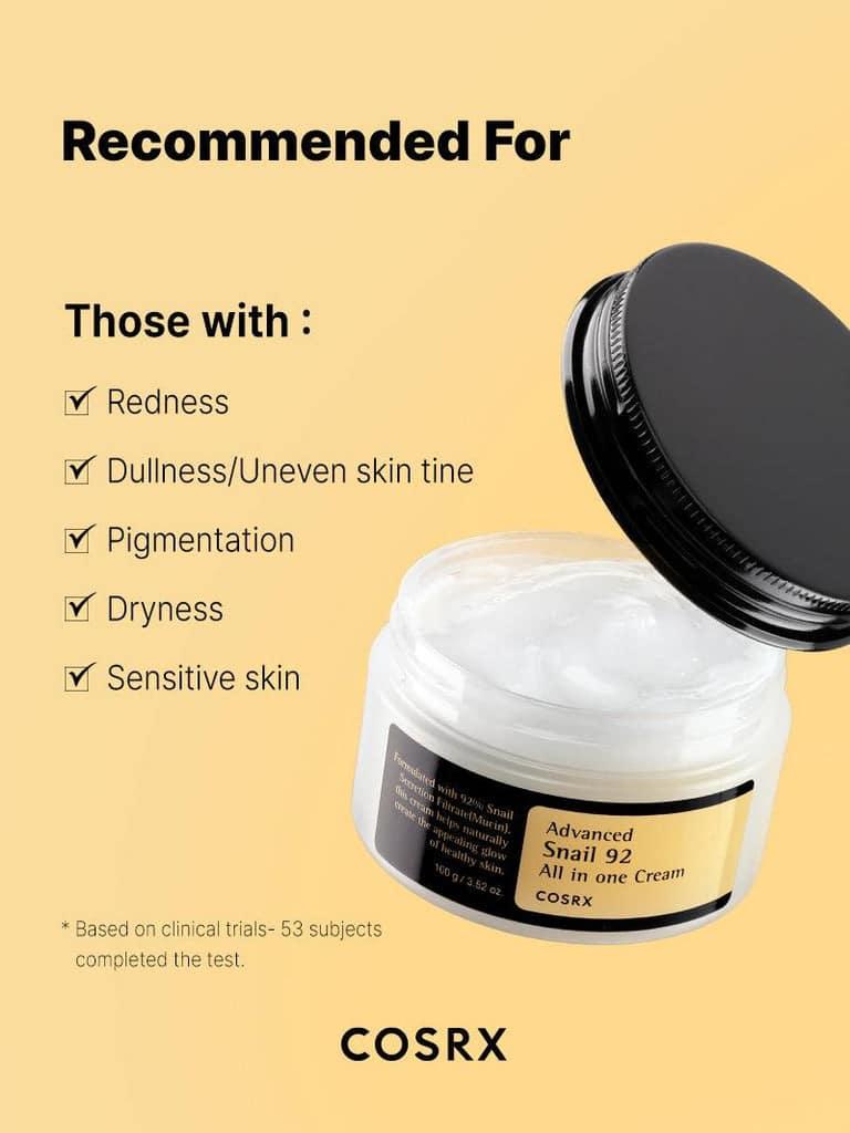 Cosrx Advanced Snail 92 All In One Cream Jar