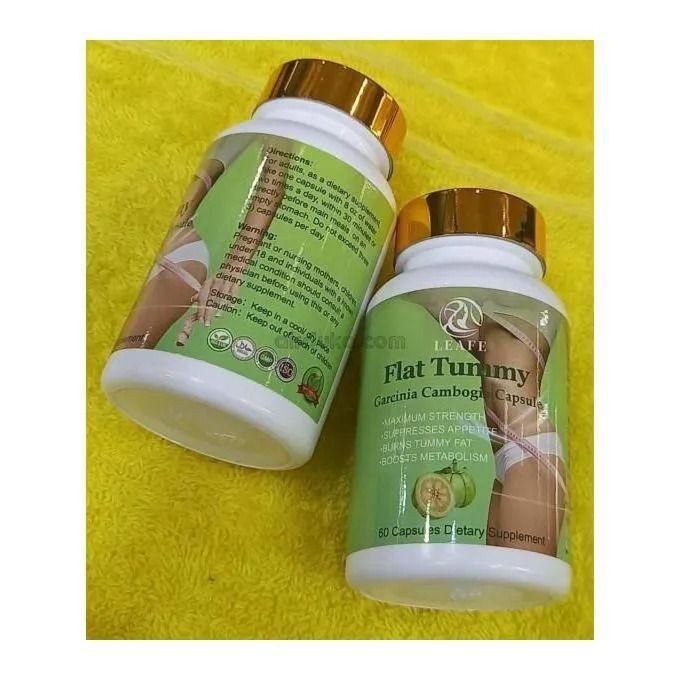 FLAT TUMMY Garcinia Cambogia Flat Tummy Detox Boosts Metabolism , weight and fat burning Flat Tummy Pills Slimming Pills Weight Loss Capsule Fat Burner Pills Effective Garcinia Cambogia Slimming Caps