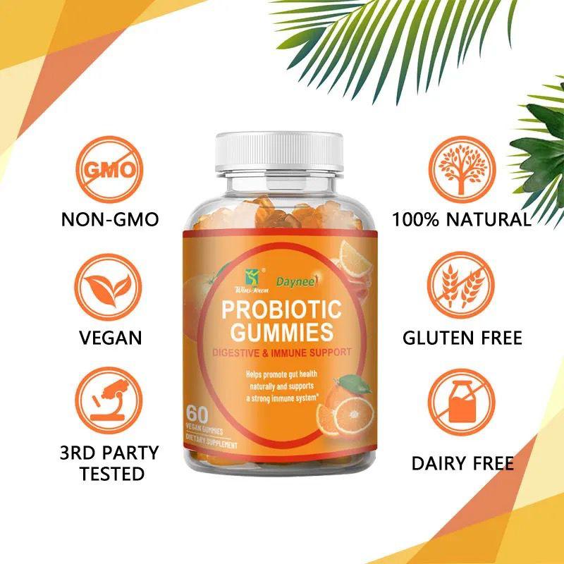 Probiotic Gummies (1 Bullion CFUs) | Dietary Supplement for Gut, Digestive and Immune Health