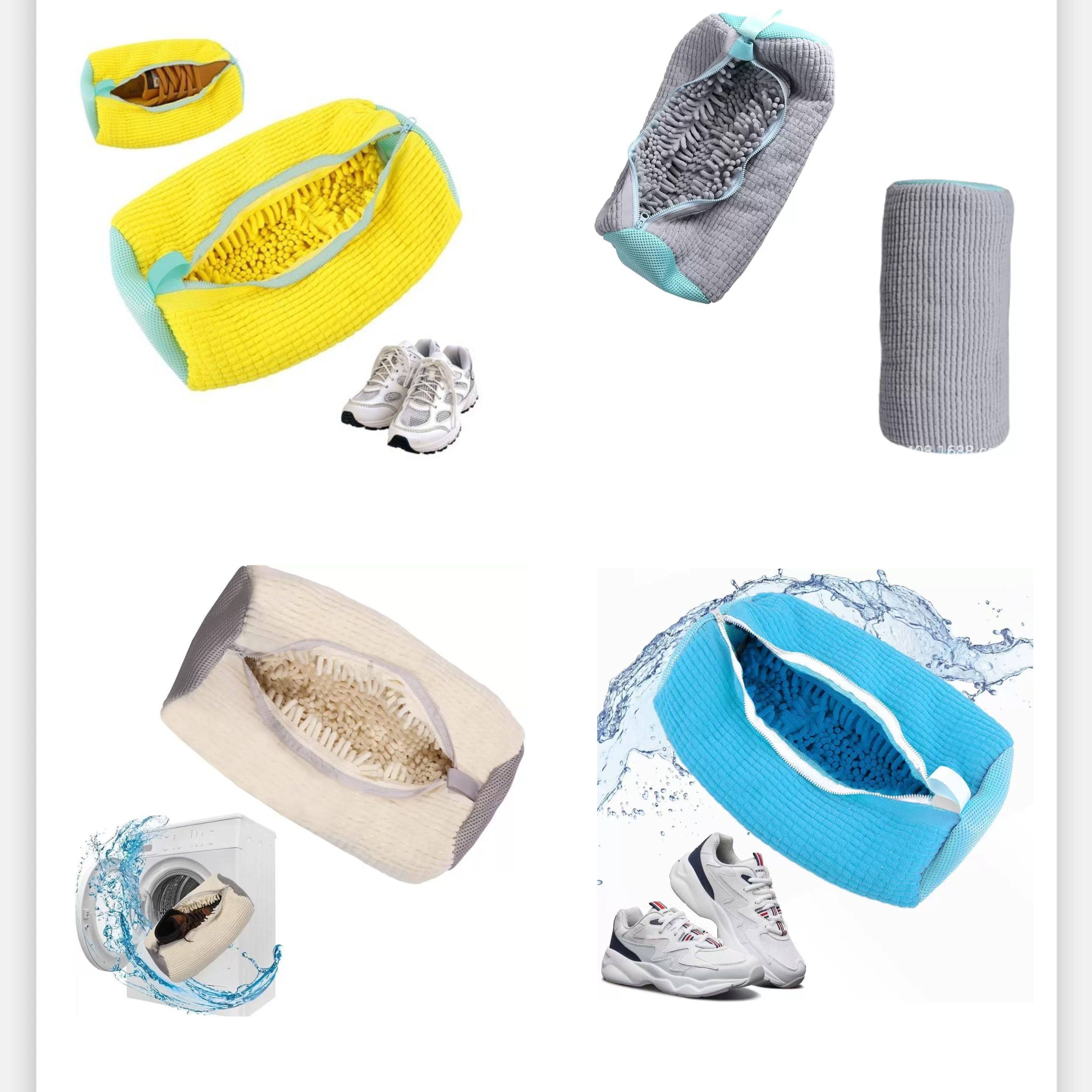 Reusable Shoe Washing Machine Bag Shoe Wash Bag Cleaning Tools Increased Friction Inside With Zip Reusable Various Shoe Types Keep Fresh Clean and Renew Versatile Laundry Shoe Bag,Gift for Women