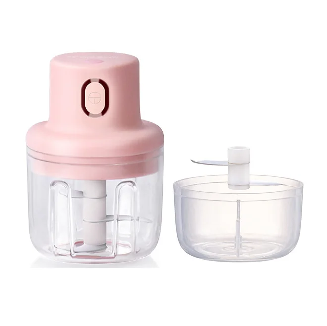 Electric Food Grinder Wireless Kitchen Choppers Portable Food Crusher Multifunctional Kitchen Mincer For Fruits Vegetables Meat Onion Nut Chilli Garlic Baby Food Process Grinder Seasoning Spice tools