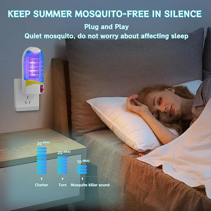 Electric Mosquito Killer Lamp Anti Mosquito Repellent Electric Mosquito Fly Bug Insect Trap Killer
