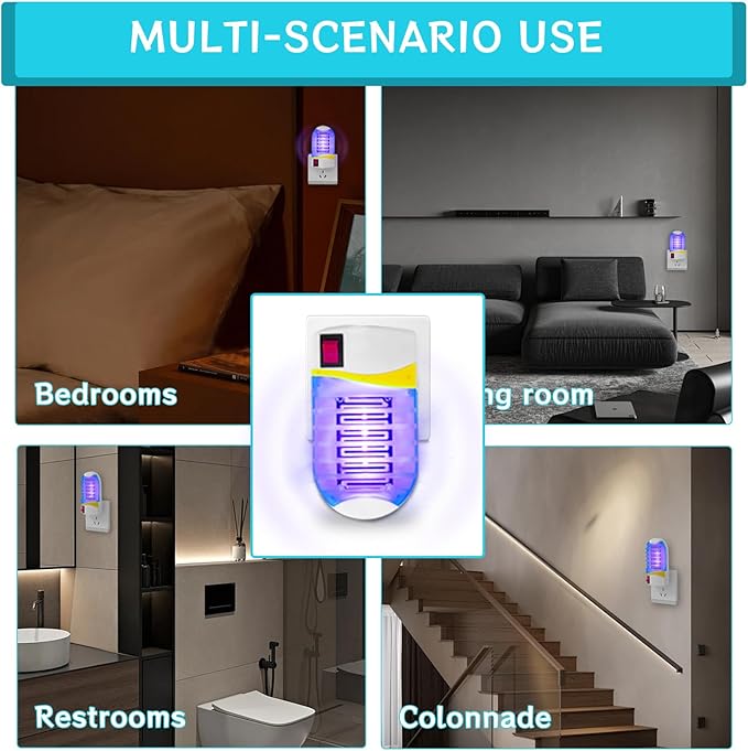 Electric Mosquito Killer Lamp Anti Mosquito Repellent Electric Mosquito Fly Bug Insect Trap Killer