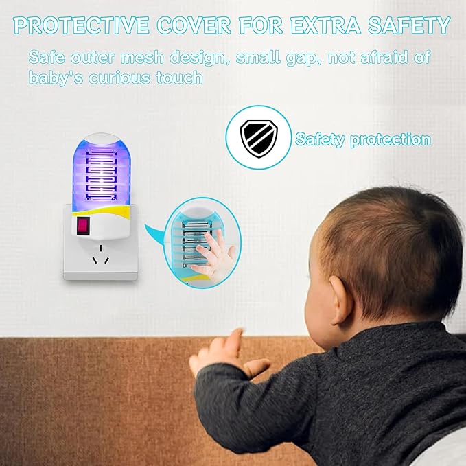Electric Mosquito Killer Lamp Anti Mosquito Repellent Electric Mosquito Fly Bug Insect Trap Killer