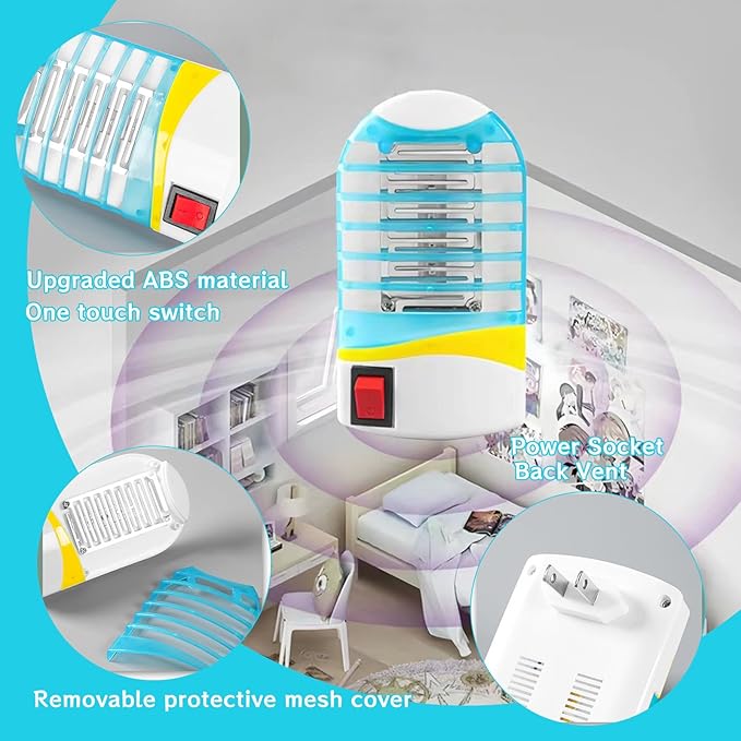 Electric Mosquito Killer Lamp Anti Mosquito Repellent Electric Mosquito Fly Bug Insect Trap Killer