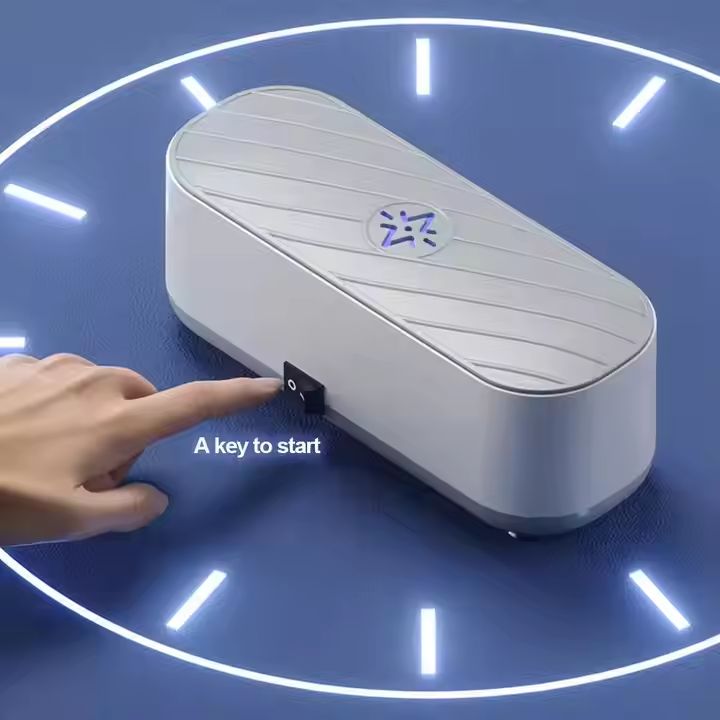 Upgraded Portable Ultrasonic Cleaning Machine High Frequency Vibration Washing Machine Cleaners Jewelry Glasses Watch Ring Necklaces Dentures Makeup tools Child's products Shaver Cleaning Tools