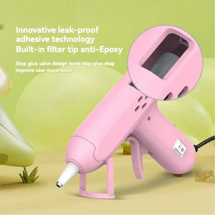 Glue Gun, 20W Mini Hot Melt Glue Gun and 7 mm  Glue Sticks for School Crafts Handcrafts DIY Craft Projects and Home Quick Repairs