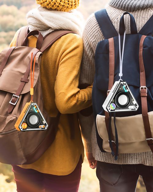 Mini Wireless Speaker With Lights IPX3 Waterproof Small Portable Speakers With 360° Surround Sound For Home Travel Outdoor Perfect for Outdoor and Home Use Ideal Gift for Women Girls and Boys