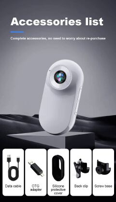 Wireless 1080P Digital Video Portable Thumb Pocket Mini DV Camcorder Camera Pet Cameras & Monitors With Wide Angle Lens Mini Portable Stable Sport Action Video Camera Significant Gift Record Memory