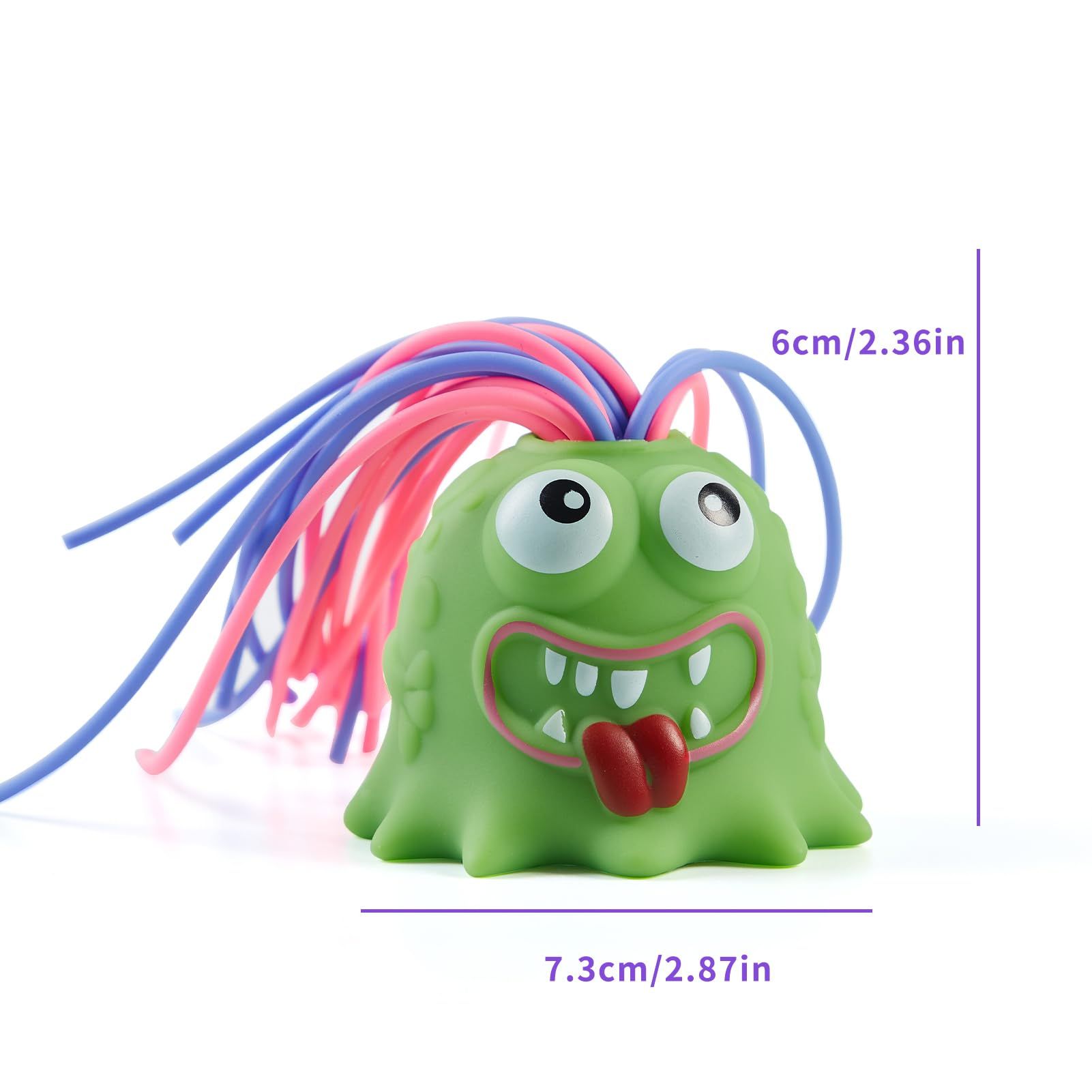 Fidget Toys Hair Fun Pulling Stress Relief Toys with Differernt Screams Novelty Screaming Monster for Adults Teens and Kids New Novelty Funny Screaming Little Monster Toys