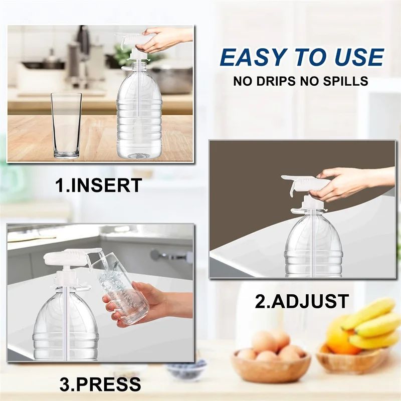 New Electric Portable Automatic Drink Dispenser Milk Dispenser for Fridge Gallon Milk Gallon Dispenser Can Prevent Milk Juice Beer Spill Proof Suitable for Outdoor and Home Kitchens Gift for Women Men