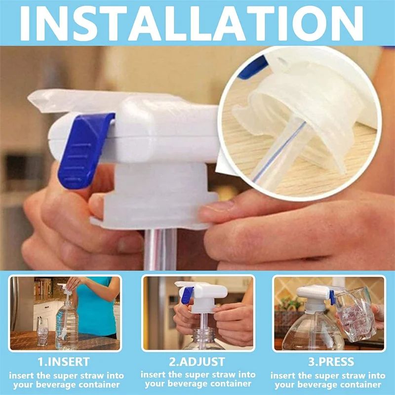 New Electric Portable Automatic Drink Dispenser Milk Dispenser for Fridge Gallon Milk Gallon Dispenser Can Prevent Milk Juice Beer Spill Proof Suitable for Outdoor and Home Kitchens Gift for Women Men