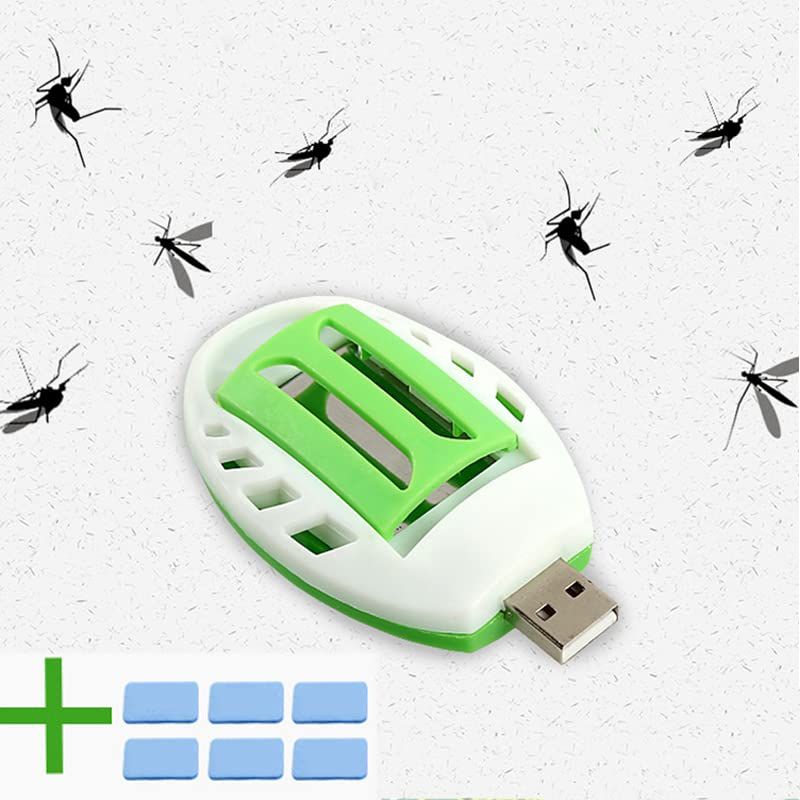 USB Powered Mosquito Repellent Plug In Musquito Killer Indoor Insect Repellent Plug In Mosquito Repellent Incense Mat Heater Portable Electric Mosquito Repellent for Indoor Car Outdoor Camping