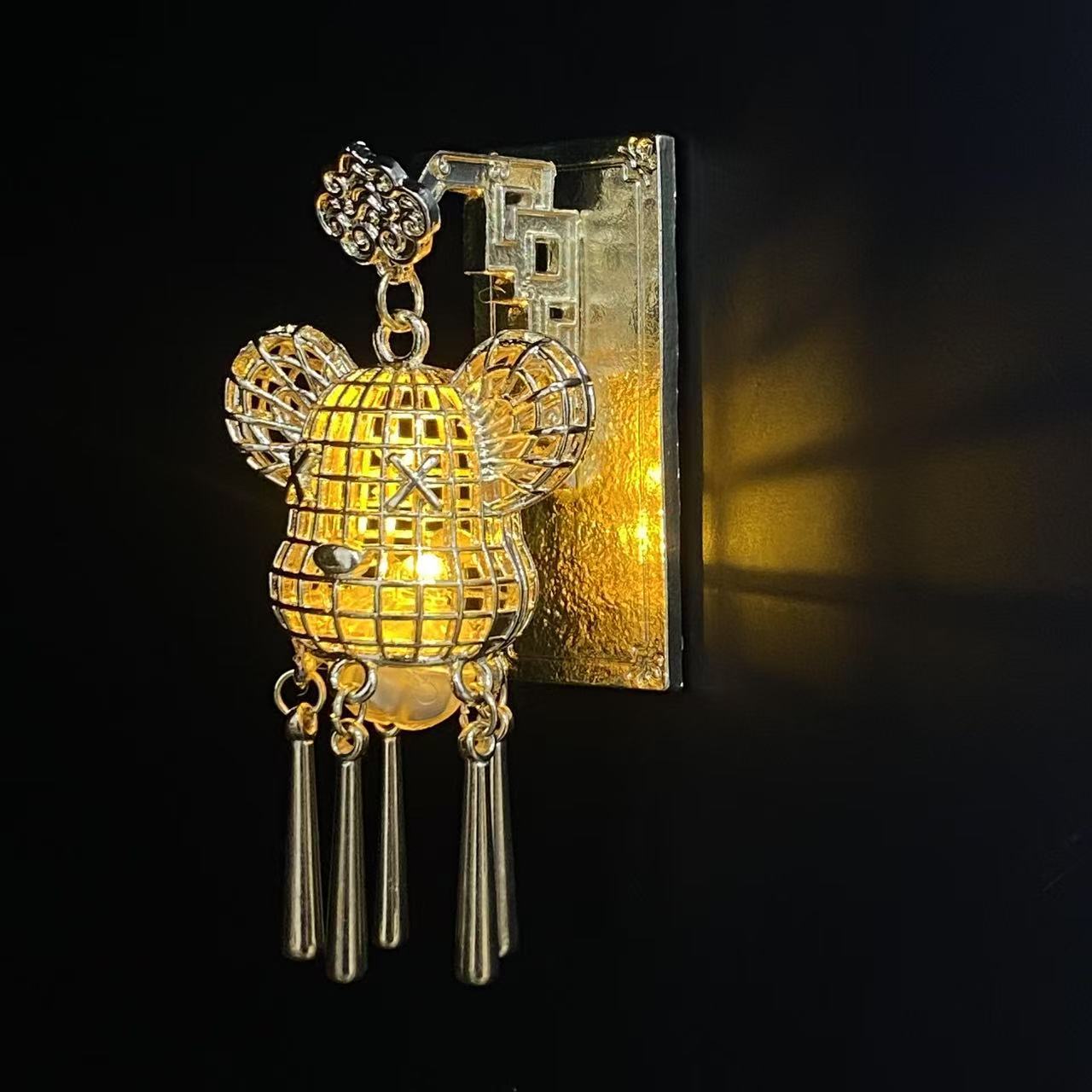 2 Pcs Mini Unique LED Fridge Magnets Chinese Style Ancient Palace Pearl Refrigerator Hanging Decorative Night Lamp Christmas Festive Ambiance Home Decor Accents Other Novelty Lighting Creative Gifts