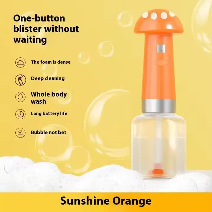 Rechargeable Soap Dispenser for Pet Bathing, Bathroom, Kitchen Sink, Toilet Cleaning, Electric Foaming Shampoo Dispenser for Dog and Cat Bathing, Electric Dog Grooming Aid, Portable and Easy to Use
