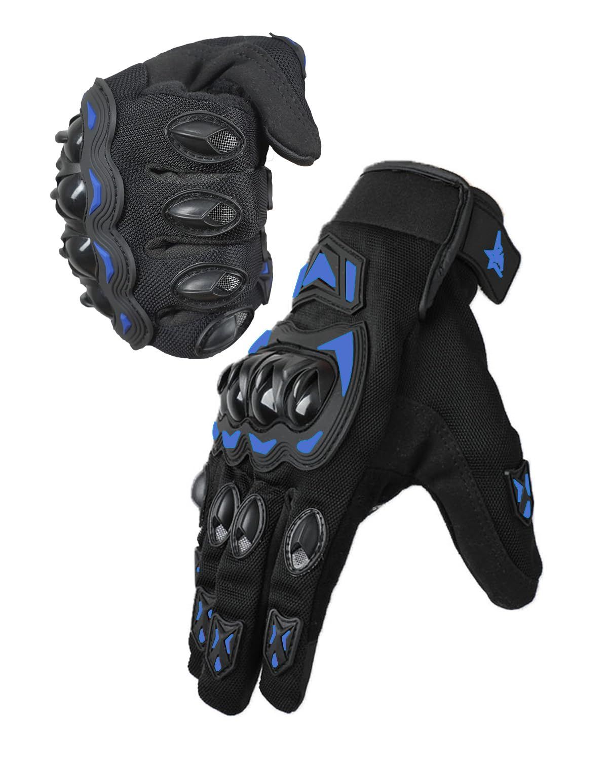 Motorcycle Gloves for Men Women Touchscreen Motorbike Gloves with Hard Knuckle Riding Gloves Anti-Slip Airsoft Gloves Full finger tactical cycling gloves