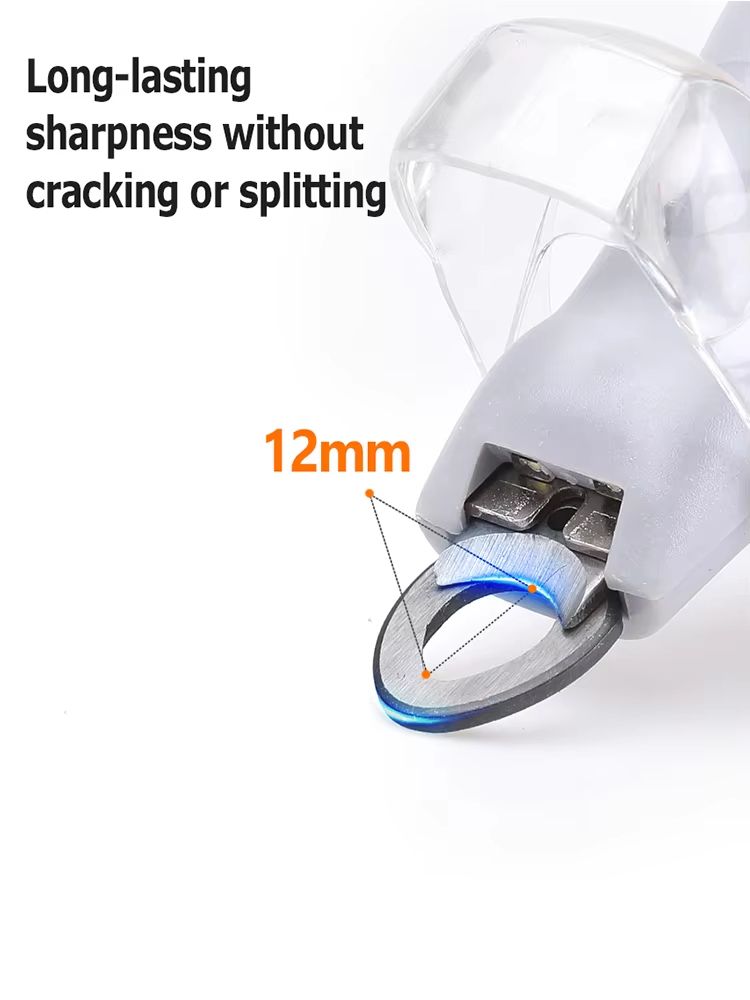 Multifunction Pet Nail Clipper with LED Light Dog Cat Special Nail Clipper Nail Trimmer Pet Cleaning Grooming Supplies Nail Clipper with LED Light for Cats Puppy Professional Illuminated Pet Care