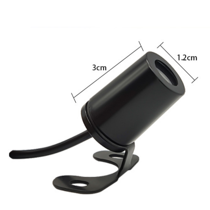 2pcs Motorcycle Logo LED Light Universal Motorcycle Projector Lights for Angel Wing Logo Waterproof Motorcycle Shadow Light Accessories for Motor Scooter Electric Vehicle Moto Lovers Gift