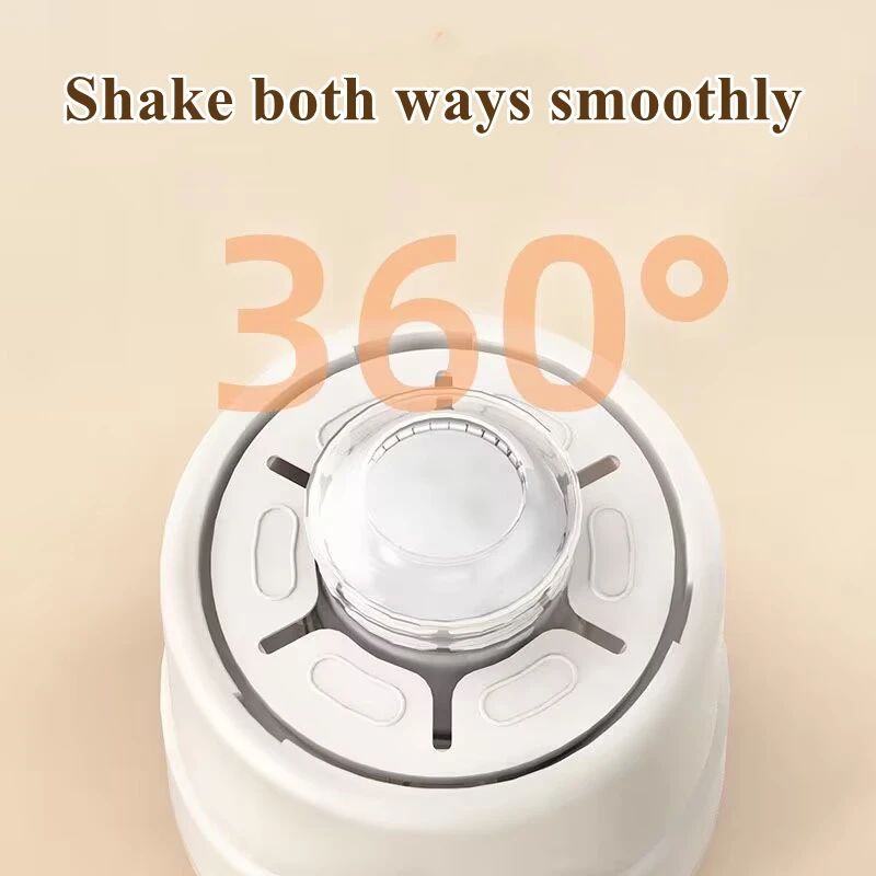 Baby Bottle Shaker Food Grade Baby Bottle Formula Mixer USB Rechargeable Non-Slip Baby Milk Bottle Shaker Baby Supplies for Outdoor and Indoor Travel Perfect for Convenient and Safe Feeding Value Gift