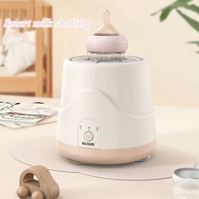 Baby Bottle Shaker Food Grade Baby Bottle Formula Mixer USB Rechargeable Non-Slip Baby Milk Bottle Shaker Baby Supplies for Outdoor and Indoor Travel Perfect for Convenient and Safe Feeding Value Gift