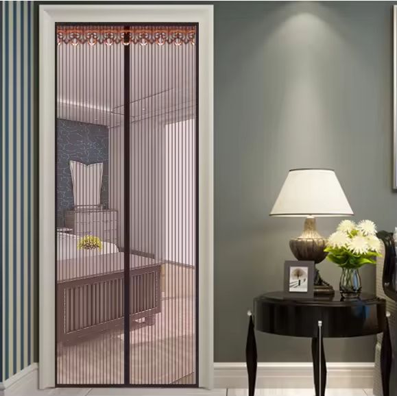 Magnetic Mosquito Net Door, Magnetic Fly Screen Door, Various Sizes, Mosquito Net Curtain Exterior Door, Self-Closing, No Tools Required, Easy to Install Door, Veranda, Insect Repellent, Eco Friendly