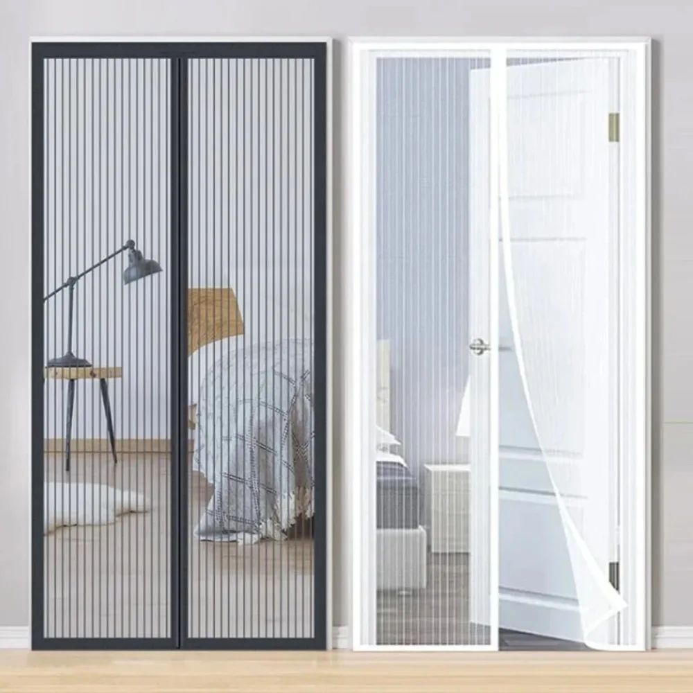 Magnetic Mosquito Net Door, Magnetic Fly Screen Door, Various Sizes, Mosquito Net Curtain Exterior Door, Self-Closing, No Tools Required, Easy to Install Door, Veranda, Insect Repellent, Eco Friendly