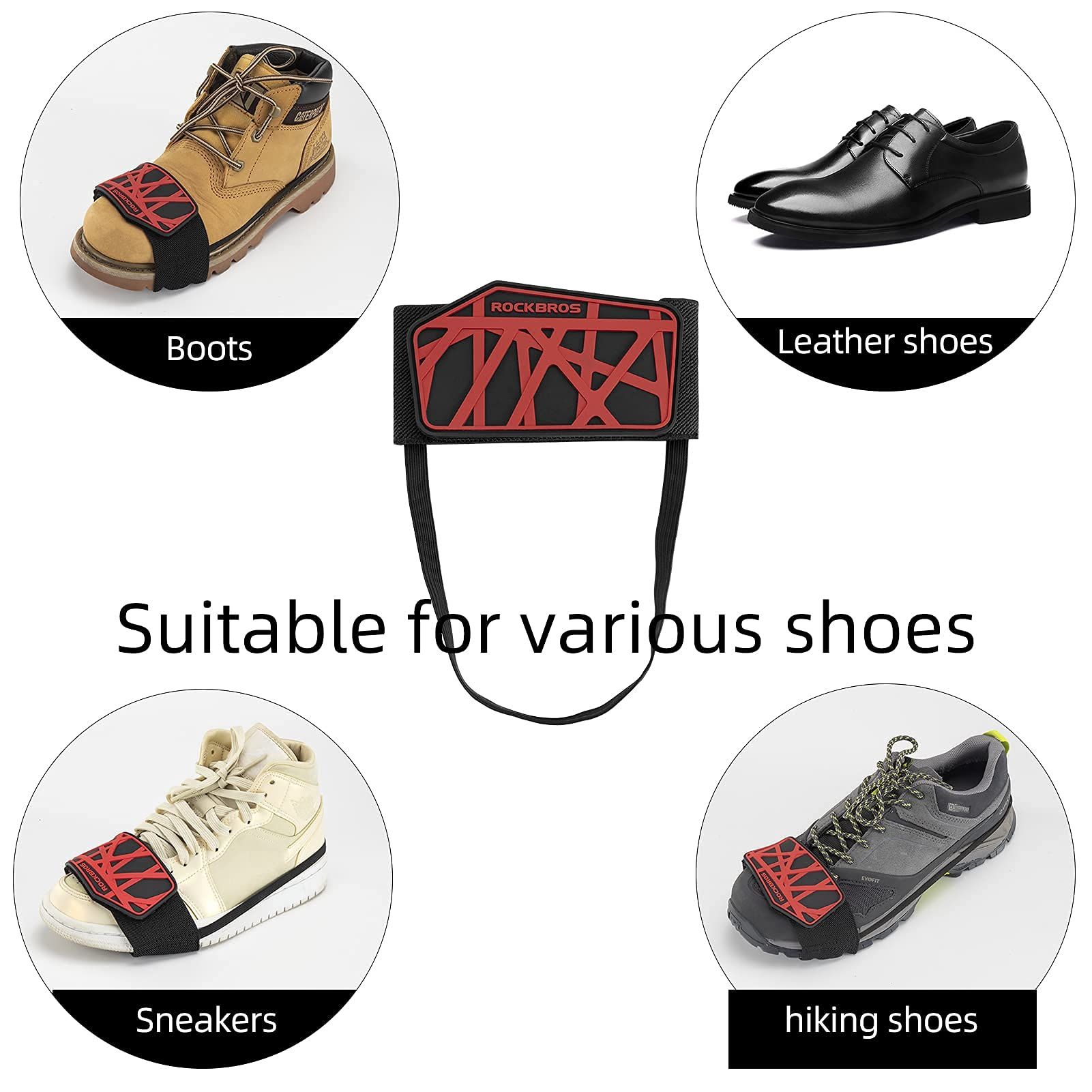 Motorcycle Gear Shift Pad Nonskid Shoe Protector Motorbike Shift Pads Riding Boot Cover Protective Gear Shifter Guards Accessories Men Women Motorcycle Accessories