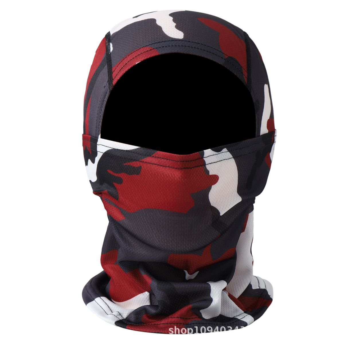 Breathable Full Face Mask Hat Tactical Camo Face Mask Bandana Balaclava Hood Headwear for Men Women Motorcycle Windproof Hunting Fishing Military Tactical & UV Protection