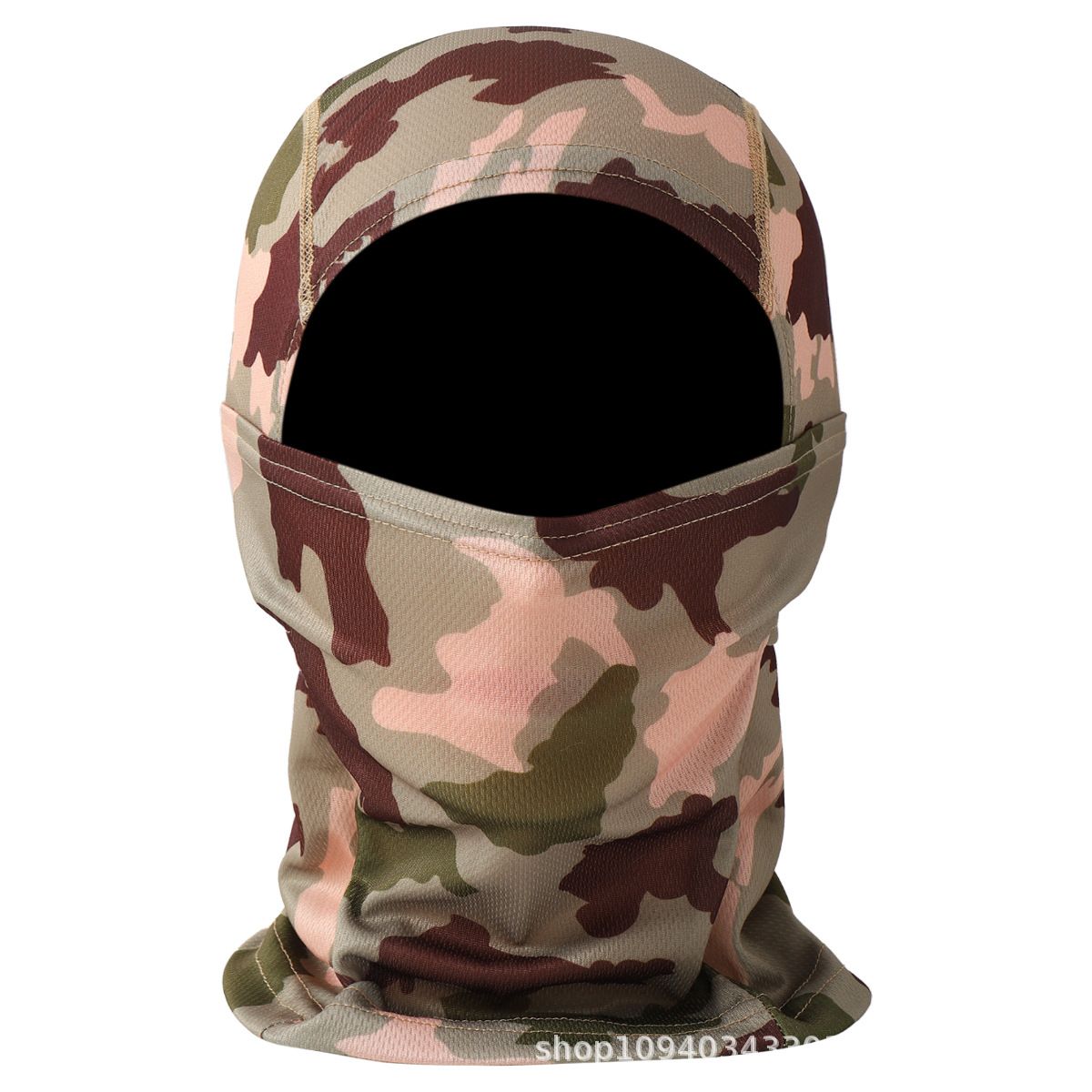 Breathable Full Face Mask Hat Tactical Camo Face Mask Bandana Balaclava Hood Headwear for Men Women Motorcycle Windproof Hunting Fishing Military Tactical & UV Protection