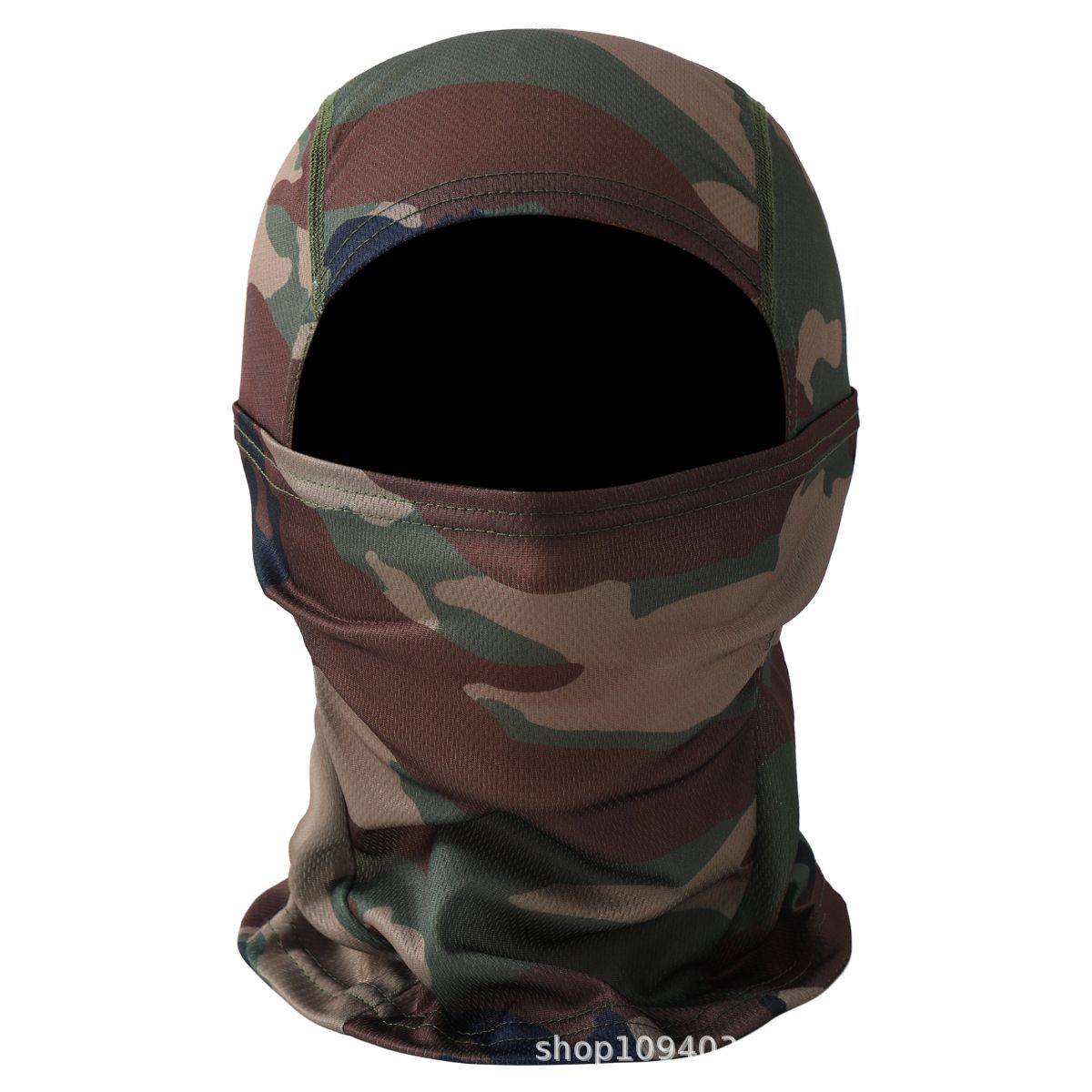 Breathable Full Face Mask Hat Tactical Camo Face Mask Bandana Balaclava Hood Headwear for Men Women Motorcycle Windproof Hunting Fishing Military Tactical & UV Protection