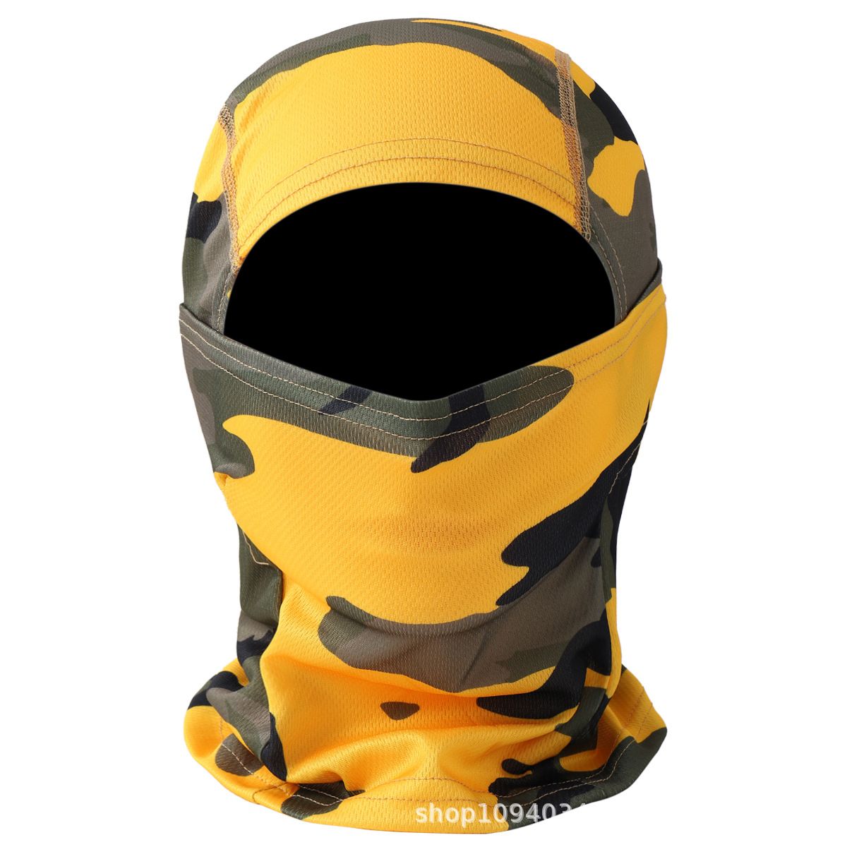 Breathable Full Face Mask Hat Tactical Camo Face Mask Bandana Balaclava Hood Headwear for Men Women Motorcycle Windproof Hunting Fishing Military Tactical & UV Protection