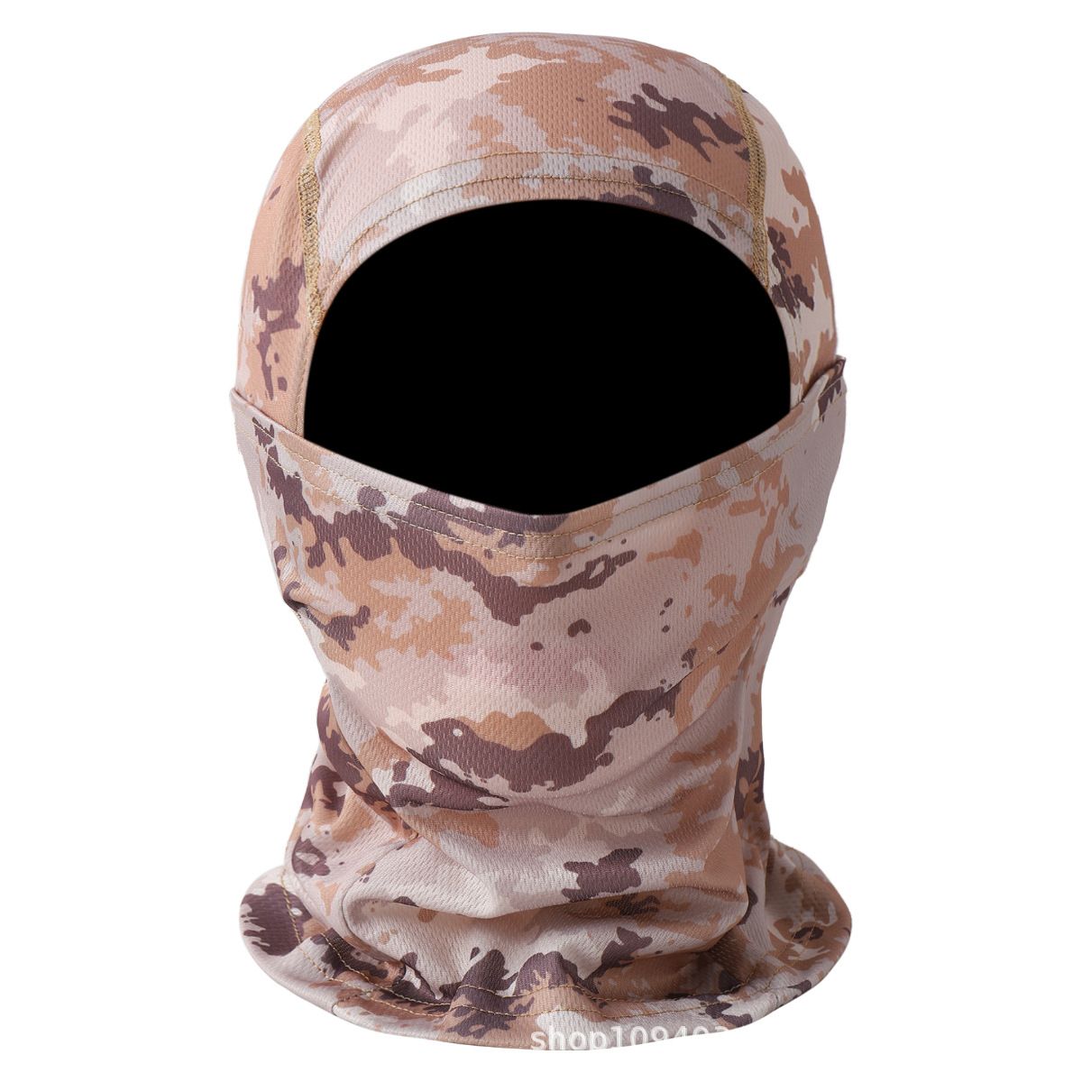 Breathable Full Face Mask Hat Tactical Camo Face Mask Bandana Balaclava Hood Headwear for Men Women Motorcycle Windproof Hunting Fishing Military Tactical & UV Protection