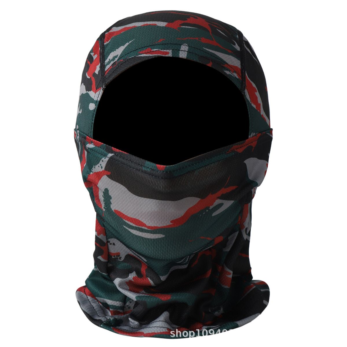 Breathable Full Face Mask Hat Tactical Camo Face Mask Bandana Balaclava Hood Headwear for Men Women Motorcycle Windproof Hunting Fishing Military Tactical & UV Protection