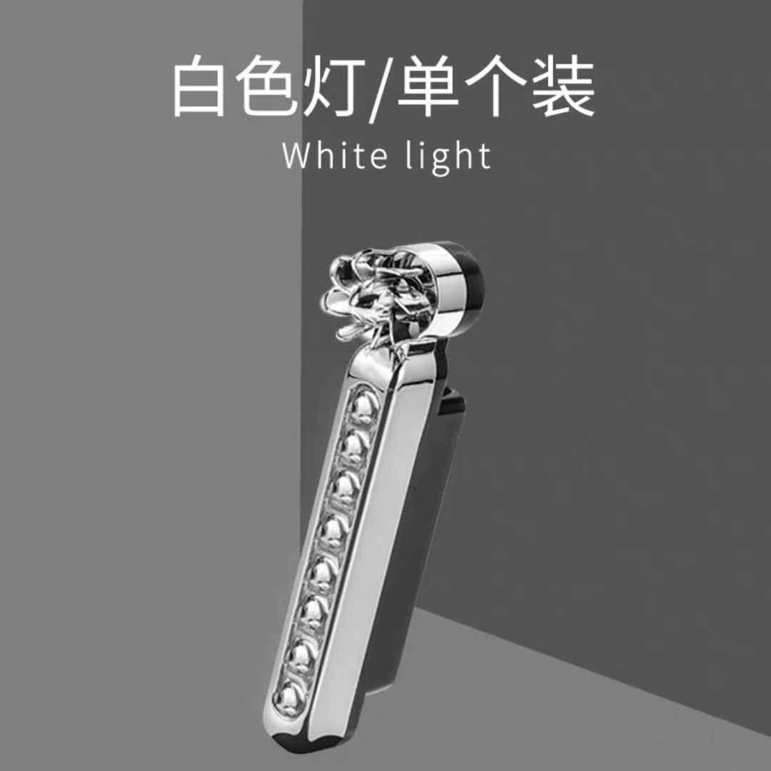 Wind Powered LED Lights,Car Wind Powered Light Energy Power Light Powered Exterior Light, Wind Powered Daytime Running Light for Car Motorbike and Bicycle, 8 LED Waterproof