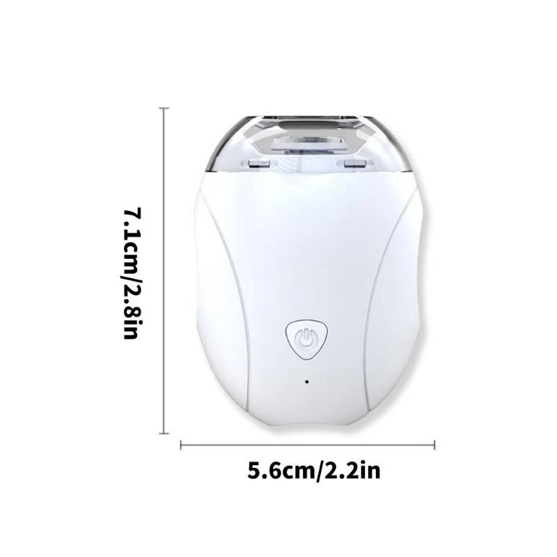 Automatic Electric Nails Grinder USB Type C Rechargeable Safe for Baby and Kids Infant Nails Care Systems With Grinding Head Quiet Electric Nails Maintenance Tool Portable Infant Nail Grinder