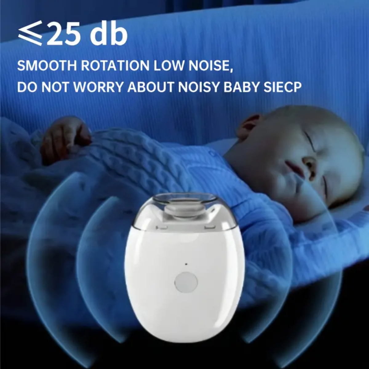 Automatic Electric Nails Grinder USB Type C Rechargeable Safe for Baby and Kids Infant Nails Care Systems With Grinding Head Quiet Electric Nails Maintenance Tool Portable Infant Nail Grinder