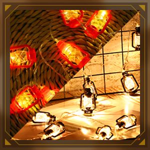 Solar Power Lantern String Lights Mini Retro Kerosene Lamp for Indoor Outdoor Patio Garden Holiday Home Ramadan Wedding Party Christmas Tree New Year Decorations, Kerosene Light for Patio Home