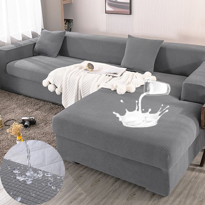 Premium Easy-Going Waterproof Sofa Slipcover, Stretch Sofa Cover Slipcover, Dual Waterproof Sofa Cover, Stretch Jacquard Sofa Slipcover, Leakproof Furniture Protector for Kids, Pets, Dog and Cat